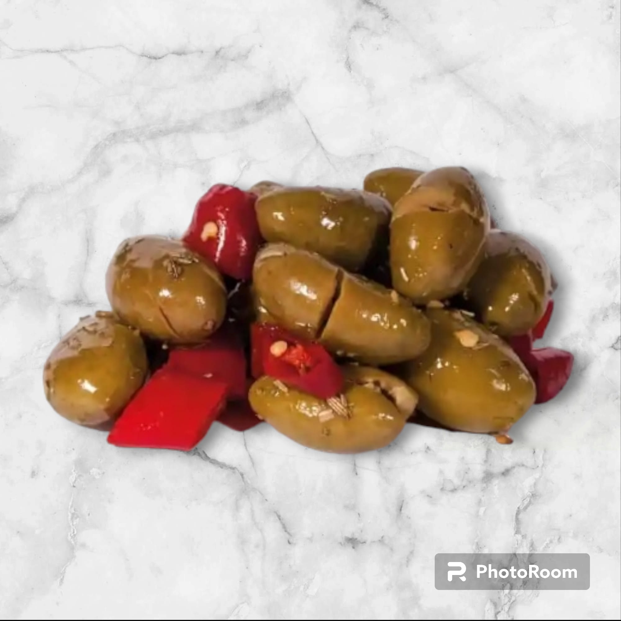 Olive schicchiate alla Calabrese